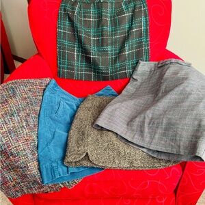 4P LOFT Skirts - Plaid, Tweed, Corduroy, Twill